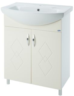 Тумба под раковину Bellezza Элеганс 55см бежевый 00000005190